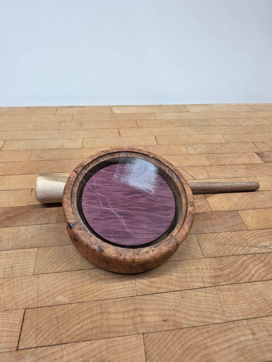 Mini cherry burl pot call